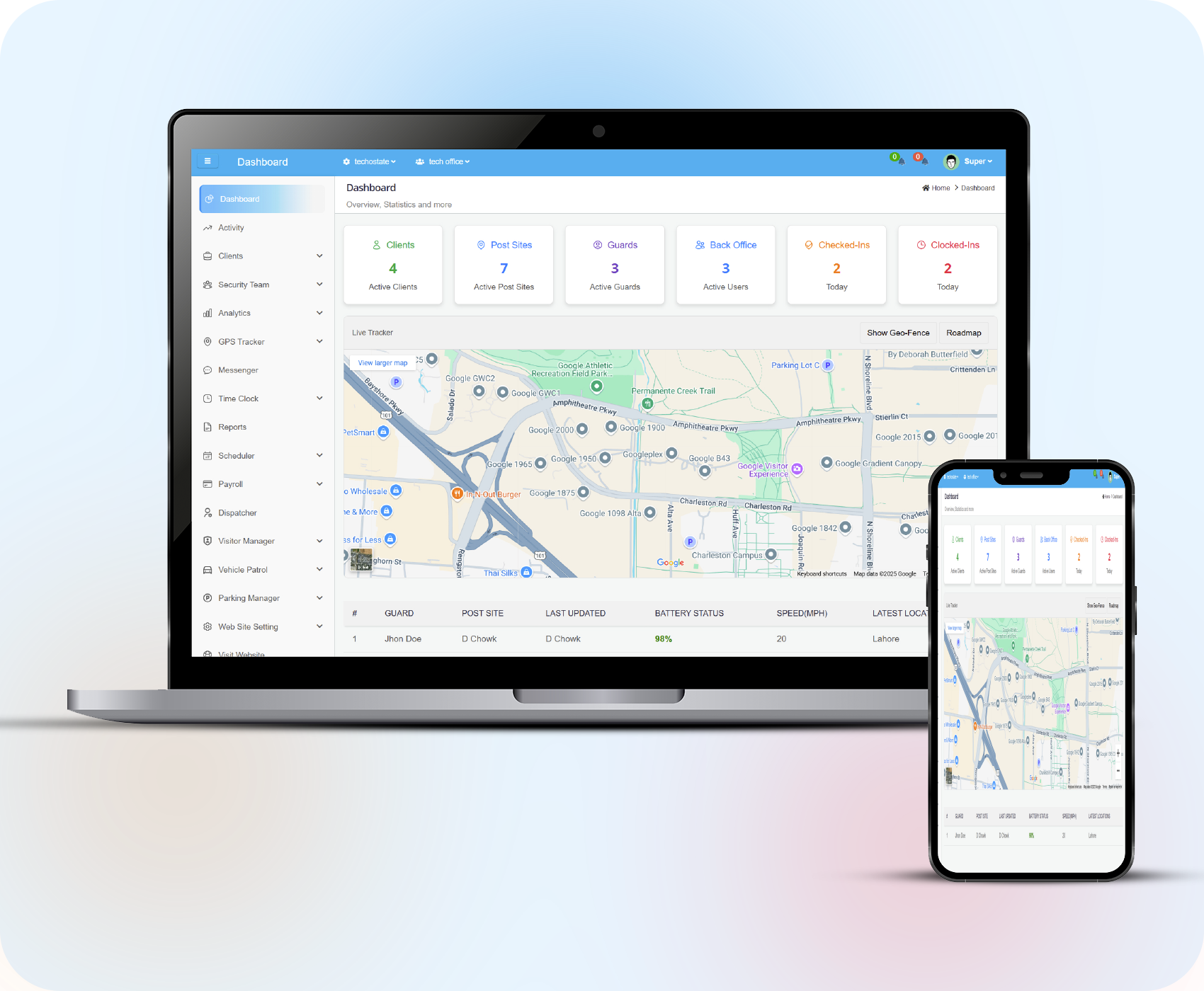 Security Guard Management